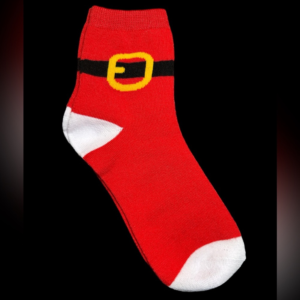 Ladies Santa Holiday Socks size 5-9